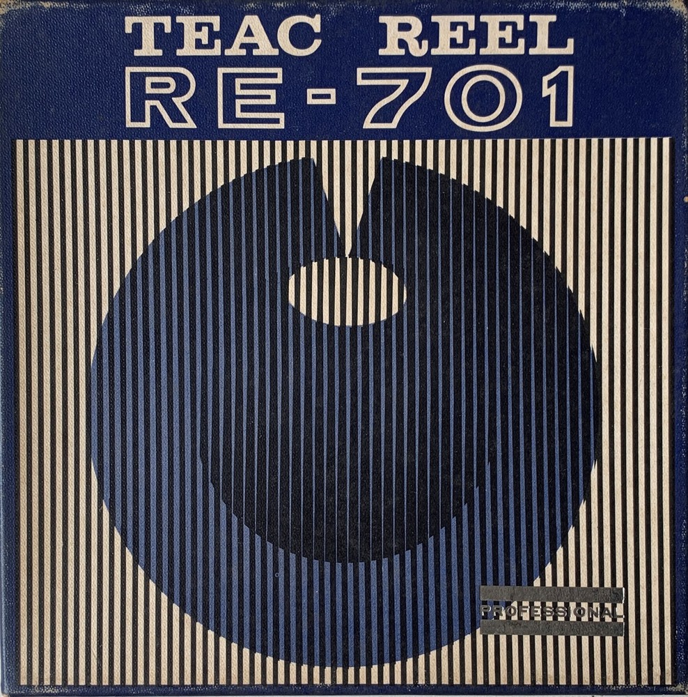TEAC 7″ Empty Reel, Single Thread Large Hub, New Box + Bag