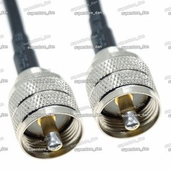 10FT-100FT 50FT RG58 cable coaxial UHF PL-259 Male connector To UHF Lot RF coax