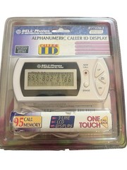 New vtg Bell Phones Alphanumeric Caller ID Display #77170-1 LCD White NOS