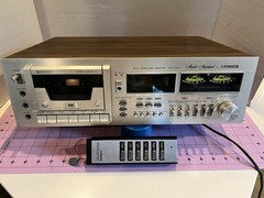Fisher Studio Standard CR 5150 Cassette Deck 3 Head WORKS REMOTE RARE Japan