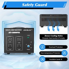 10000 Watt Voltage Converter Transformer Heavy Duty Step Up / Down 220V-110V New