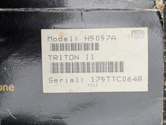 Motorola Triton II H5057A -VHF FM Marine Radio Radiotelephone with Original Box