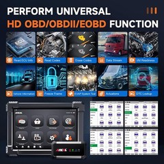 24V 12V Diesel Heavy Duty Truck Diagnostic Tool OBD2 Scanner Full System Scan