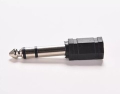 3.5mm 1/8″ Female To 6.5mm 1/4″ Male Jack Stereo Headphone Adapter Male Plug