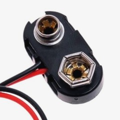 12 VDC cylindrical male female plug 5.5 2.1 mm splitter 9 volt battery connector