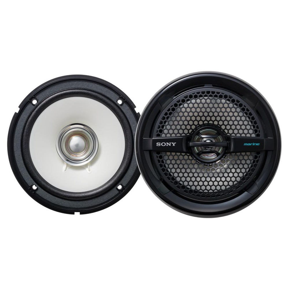 Sony XS-MP1611B 6.5″ Dual-Cone Marine Speakers – Waterproof, UV-Resistant, 40 W