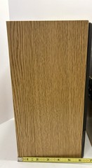 JBL J2050 Woodgrain Bookshelf Speakers Pair 2 Way Oak MADE IN USA Tested Works