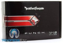 ROCKFORD FOSGATE PBR300X2 PUNCH 2CH AMP 600W MAX SUBWOOFER SPEAKER AMPLIFIER NEW