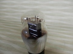 Sylvania Green Leaf Type 45 Vacuum Tube Amplitrex Tested 113% Gm