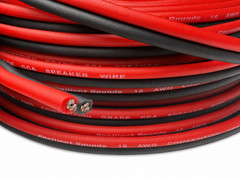 Resilient Sounds 16G CCA Competition Grade Speaker Wire Red/Black