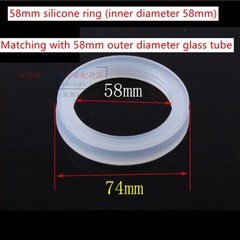 20pcs 58mm silicone gel sealing O ring for solar water heater vacuum tube