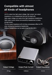 Topping L30Ii Nfca Linear Headphone Amp – 3.5Mm Adaptor Rca Input And
