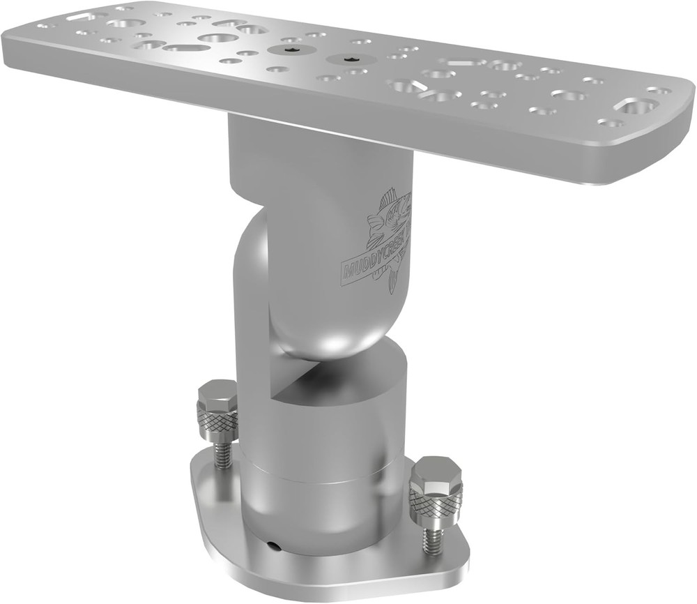 Muddycreek Aluminum Electronics Mount for Boat Works with All Electronic Brands