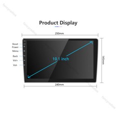 10.1″ Double 2Din Car Radio Stereo Android 11 Carplay GPS Navi WiFi Touch Screen