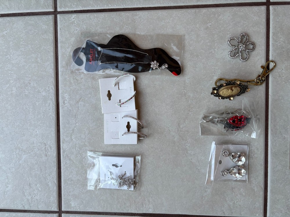 Bulk Lot of 8: High-Quality Made in Korea Fashion Jewelry & Accessories