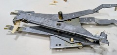 15 Original OEM Interior Plastic & Metal Parts For Technics SL-3300 Turntable