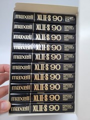 Maxell XLII-S 90 High Bias Type II Blank Audio Cassette Tapes 10 PACK Sealed NOS