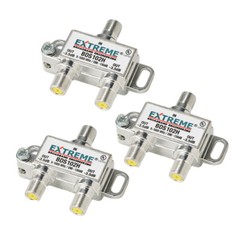 2 Way Extreme/Amphenol 1Ghz High Performance Coaxial Cable Splitter BDS102H 3