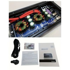 5000W MAX Monoblock Class D Car Amp – Low Distortion Stereo Audio Amplifier