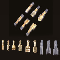 450X Assortment Male Female Spade Crimp Terminals Electrical Wire Connectors Kit