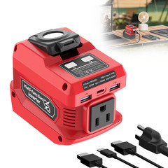 220W Portable Power Station for Milwaukee M18 Battery – Camping Inverter USB-C