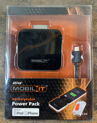NEW Ativa Mobil IT Rechargeable Power Battery Pack For iPod/iPhone