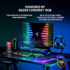 Razer Leviathan V2: Multi-Driver PC Gaming Soundbar with Subwoofer – THX Spatial