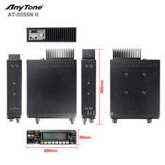 ANYTONE AT-5555N II 11 Meter Radio AM/FM/SSB 40 Channel Mobile Transceive