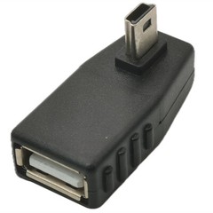 Mini USB Male to Female Usb 2.0 OTG Adapter Converter Connector Car AUX MP3 MP4