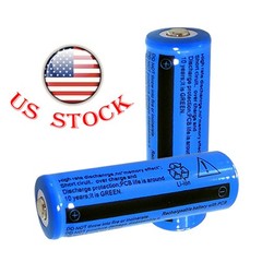 2x 3.7V 3000mAh Multipurpose Li-ion Batteries Rechargeable Battery+Dual Charger
