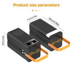 Power Bank 70000mAh 120W Charging Portable External Battery Backup For Phones