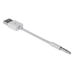 USB Charger Data SYNC Cable for Apple iPod Shuffle 3rd 4th 5th 6th 7th Gen 3.5mm