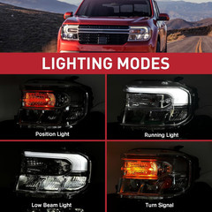 2022-24 Ford Maverick Lariat Driver Side Headlight Assembly–Compatible