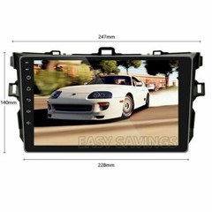 Android 15 MP5 Player Quad-core Stereo Radio 32G For Toyota Corolla 2006-2013