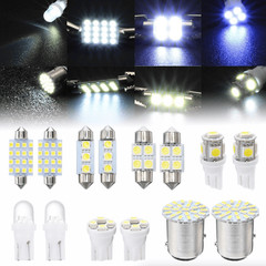 14Pcs 36mm T10 LED Interior Car Light Kit Map Dome License Plate