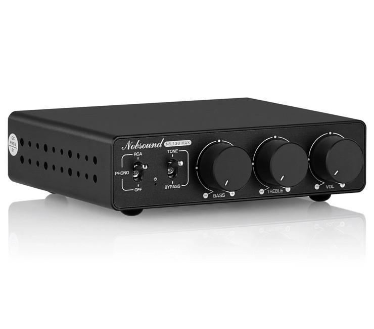 Douk Audio NS-13G MAX TPA3255 Digital Amplifier PHONO Amp w/48V5A Power Adapter