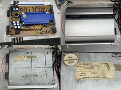 PIONEER CARROZZERIA # GM-X802 CLASS A 200W x 2 Vintage Old School Cool REPAIRED