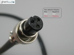 DC28 — Oyaide DC plugs to Aviation GX12-3 Canare 4S6 DC Interconnect Cable