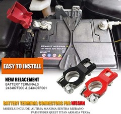 Battery Terminals for Nissan Positive and Negative 1 pair Top Post Batteries …