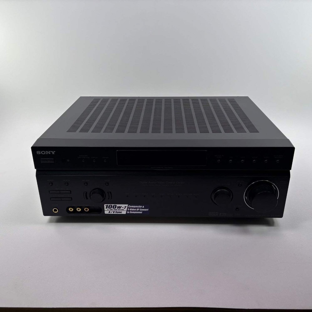 Sony STR-DE898 100W 8-16 ohm 7 Channel Stereo Receiver AMPG1US1BLK
