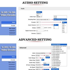 HEVC MPEG4 H.265 H.264 HDMI to IP Network Video Encoder, 1080P HD Digital Vid…