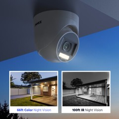 ANNKE 5MP 4IN1 Full Color Night Vision CCTV Security Camera Audio Recording IP67