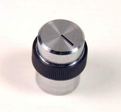 Lot of 4 Hardware Knobs, 1/4″ Flattened Shaft. Stereo, HI-FI Amplifier, Volume
