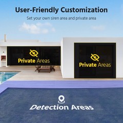 ANNKE H.265+ 5MP Audio POE Security IP Camera System 6MP 8CH NVR Outdoor Color