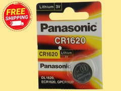PANASONIC CR1620 Lithium 3V Watch Battery (Exp 12/2034) 1Pc