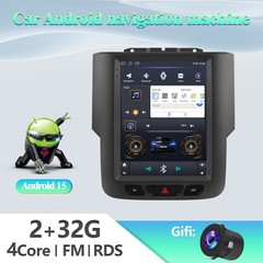 For Dodge Ram 1500 2500 3500 2013-2018 Android 14 Car Radio GPS CarPlay 2GB+32GB