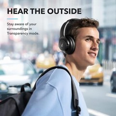 Soundcore Q20i Wireless Over-Ear Headphones 40Hr Hybrid Active Noise Cancelling
