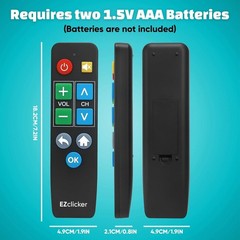 Big Button Universal TV Remote for Senior Simple Easy to Use Dementia Products