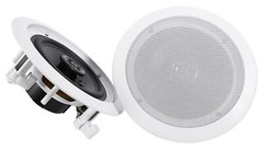 Pair Rockville HC655-16 6.5″ 500 Watt In-Ceiling Home Theater Speakers 16 Ohm