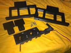 ANYTONE AT-6666 COOLING FAN automatic on off with stands (radio not included)